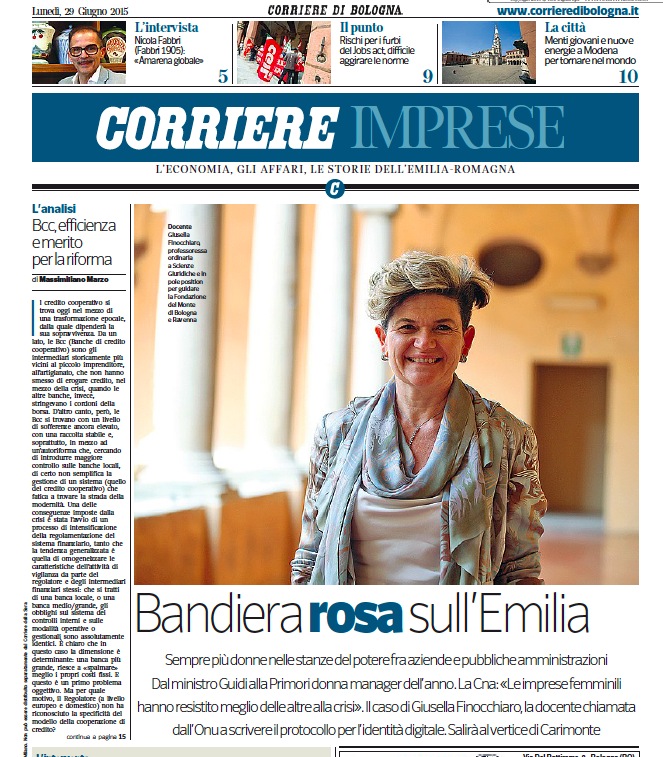 29 giugno 2015 - Corriere imprese